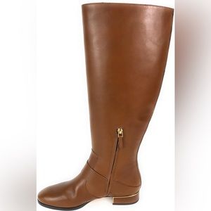 Tory Burch Sofia Leather Riding Boots, Festival Brown